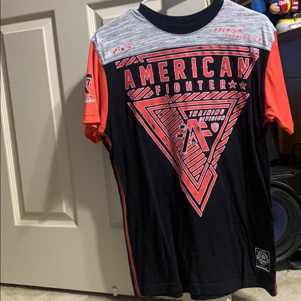 American fighter shirt